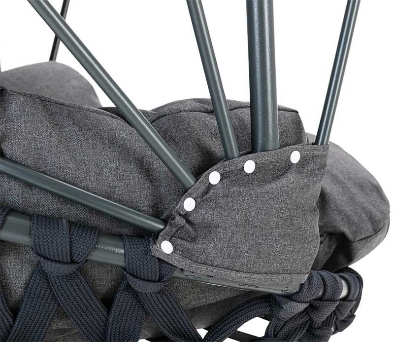 Viseća ljuljaška Aruba Grey - pogled 4