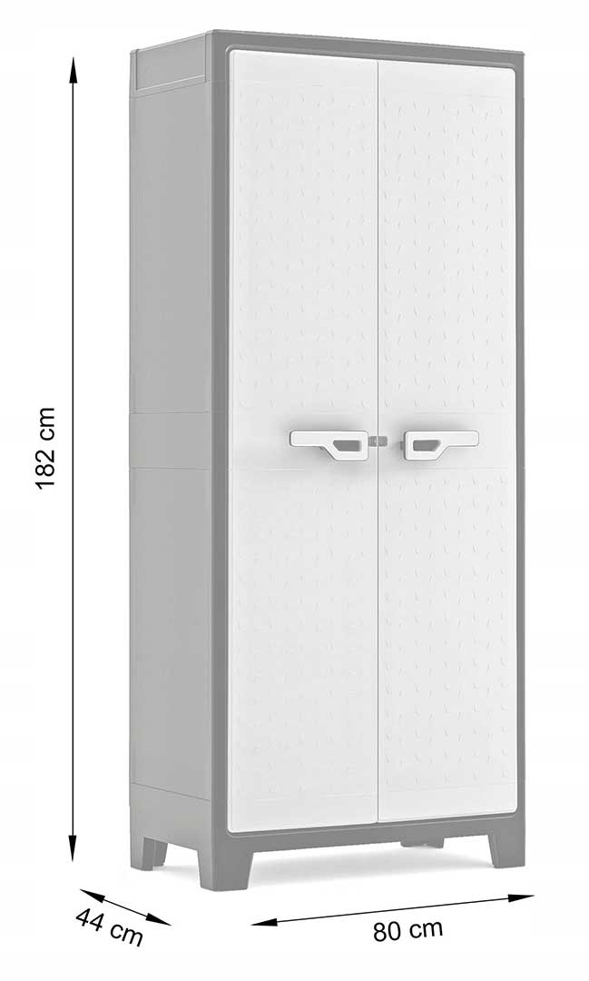 Plastični orman sa metalnim šarkama Keter Titan Multi - pogled 4