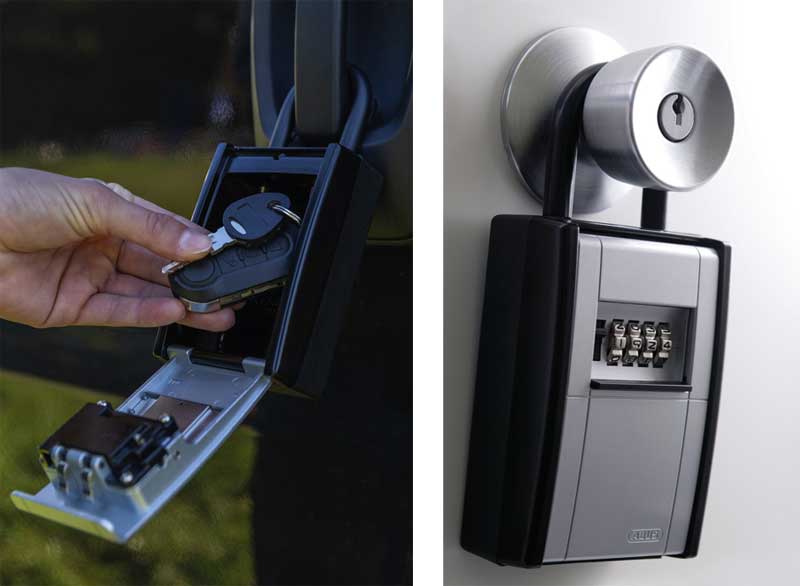 Prenosni sigurnosni sandučić sa šifrom za zaključavanje Abus KeyGarage 797 - pogled 4