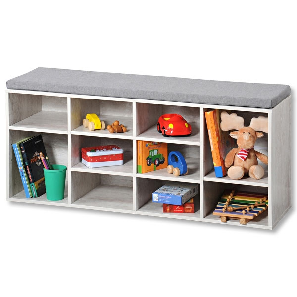 Otvorena polica za cipele sa jastukom za sedenje Kesper 15931 - pogled 4