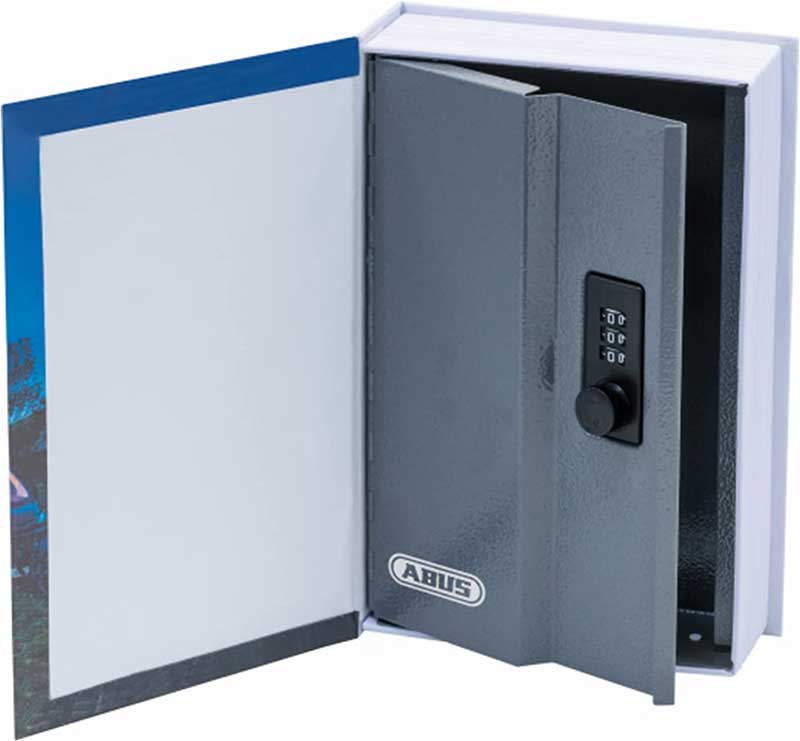 Sef za novac i dragocenosti u obliku knjige sa šifrom Abus Book - pogled 4
