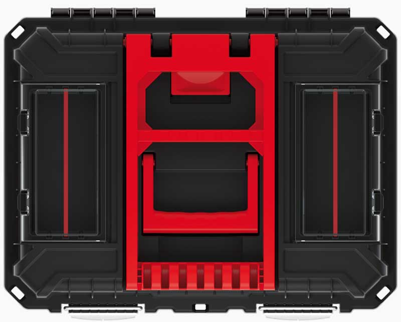 Velika dvodelna kutija za alat sa točkićima Kistenberg KHVWM - pogled 4