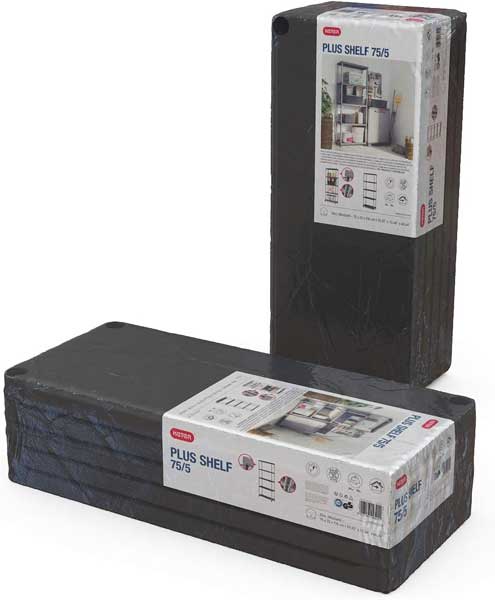 Polica sa pet nivoa Keter Plus Shelf 75-5 - pogled 4