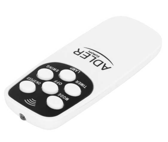 Podni ventilator sa daljinskim upravljačem 40cm 60W Adler AD 7328 - pogled 4