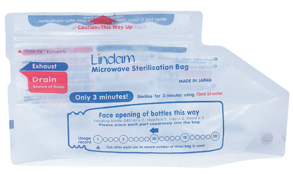 Lindam kese za sterilizaciju u mikrotalasnoj 44275 - pogled 4