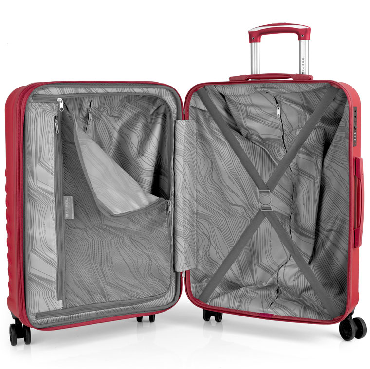 Srednji proširivi kofer za putovanje Gabol Journey 122846-08 - pogled 4