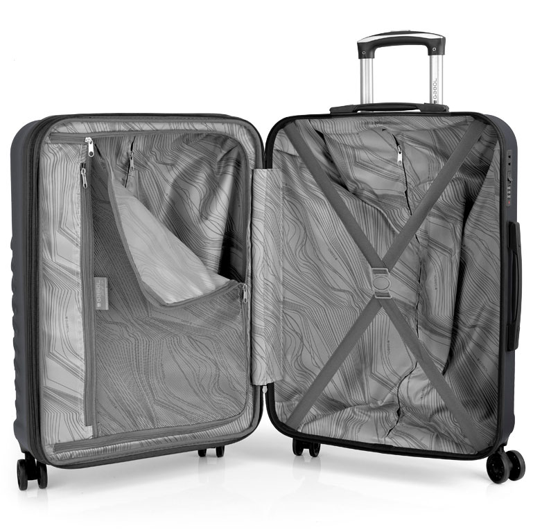 Srednji proširivi kofer za putovanje Gabol Journey 122846-16 - pogled 4