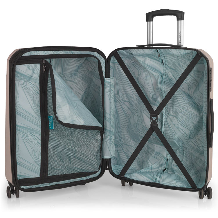 Srednji proširivi kofer za putovanje Gabol Mercury 122946-40 - pogled 4