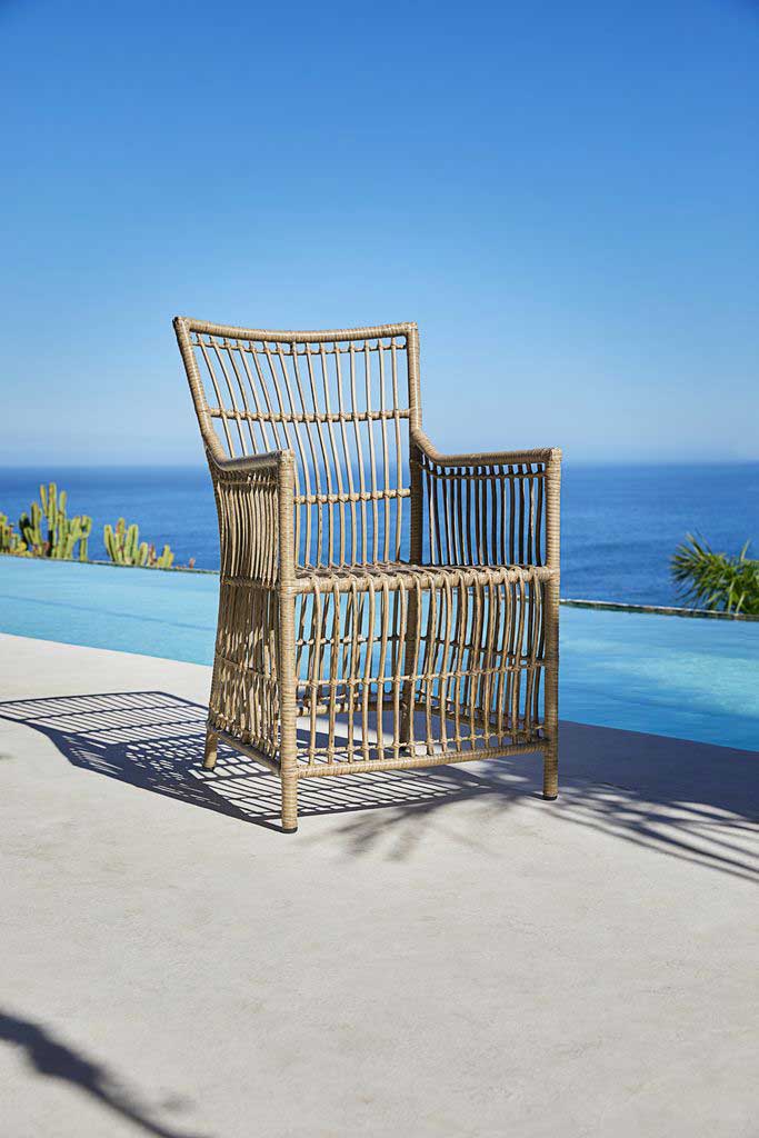 Fotelja Od Ratana Lerup Natur  - pogled 4