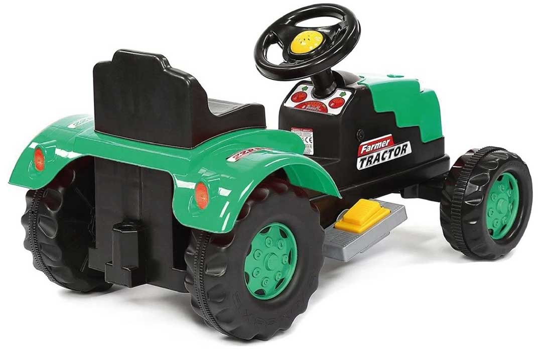 Traktor Na Akumulator, Sa Prikolicom - pogled 4