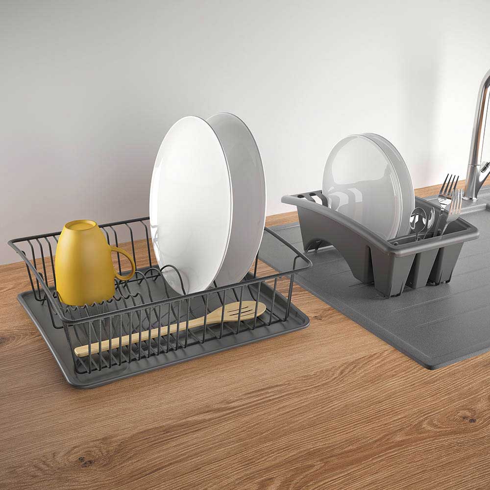 Metaltex Stalak za sušenje posuđa AquaTex Plus Lava - pogled 4