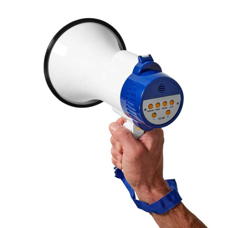 Megafon sa sirenom 10W - pogled 4