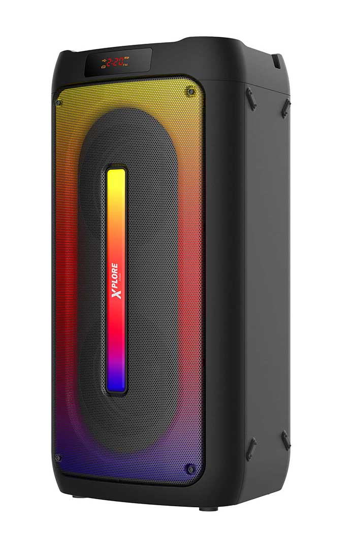 Karaoke BT Zvučnik 300 W sa 2 Mikrofona XP8802 Cabana 2 - pogled 4