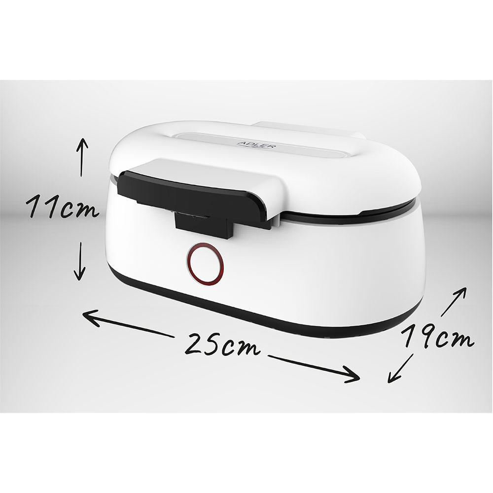 Adler AD3062 aparat za vafle u obliku korpica 9x4cm - pogled 4
