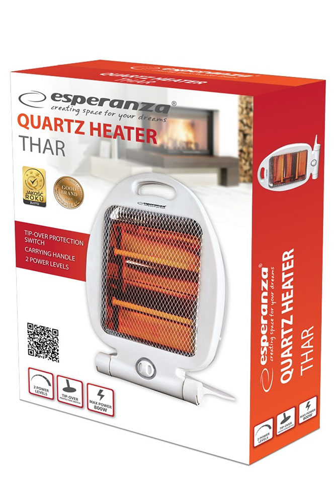 Mini kvarcna grejalica Esperanza EHH009 800W - pogled 4