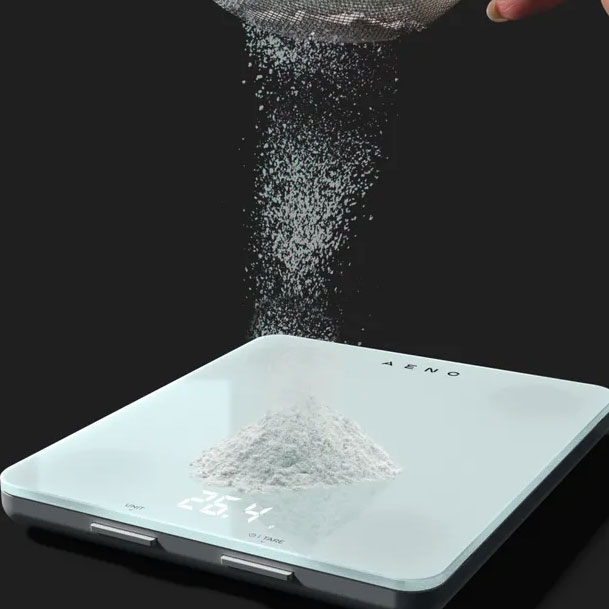 Aeno KS1S analitička kuhinjska vaga 8kg sa Bluetooth tehnologijom - pogled 4