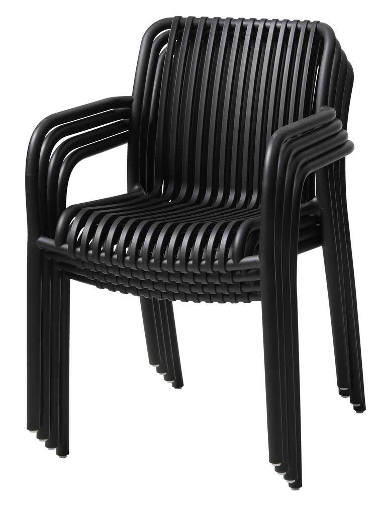 Baštenska Garnitura - 4 Stolice i Sto - Jenna - pogled 4