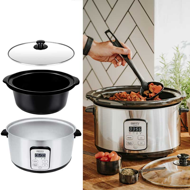 Aparat za sporo kuvanje sa tajmerom Krčko 4.7L Camry CR 6414 - pogled 4