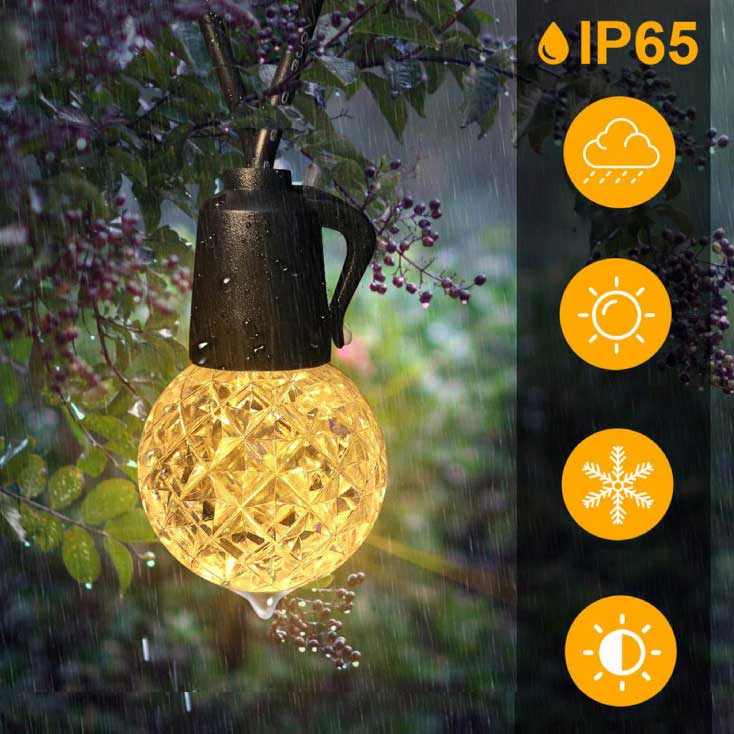 Niz od 20 LED sijalica za spoljnu upotrebu 15m - pogled 4