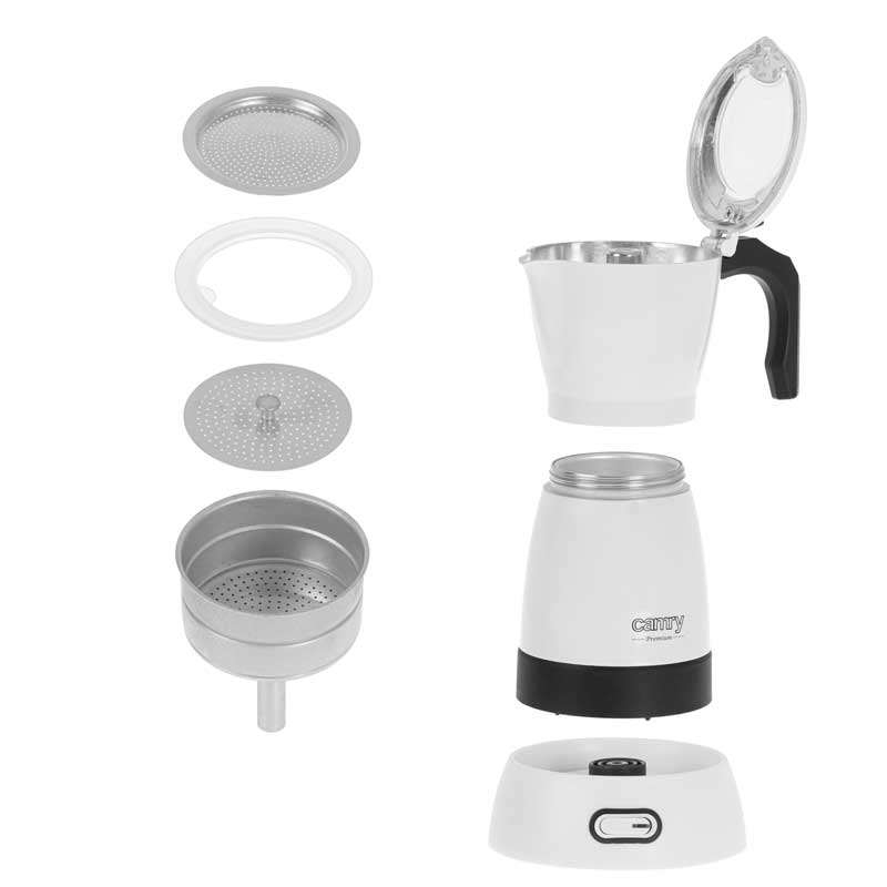 Električni aparat za kafu Moka Pot Camry CR 4415W - pogled 4