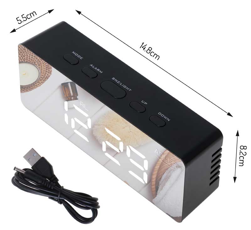 Digitalni budilnik sa termometrom Adler AD 1189B - pogled 4