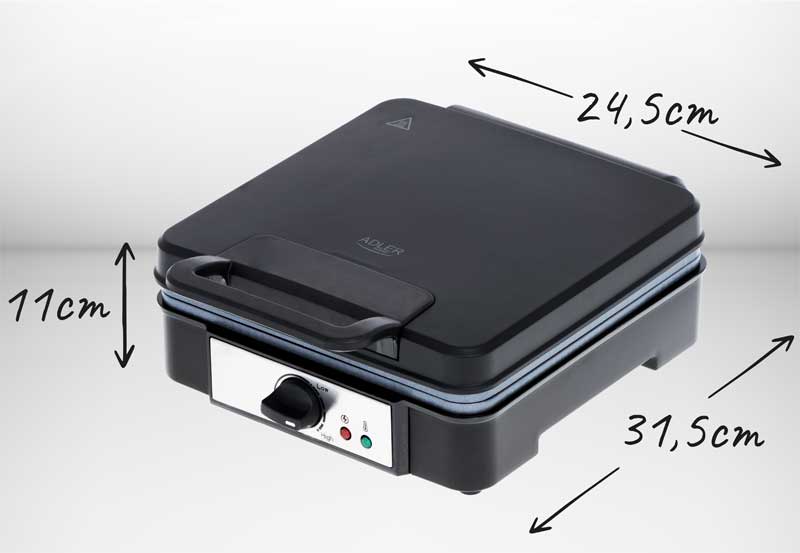 Aparat za vafle Adler AD 3049 - pogled 4