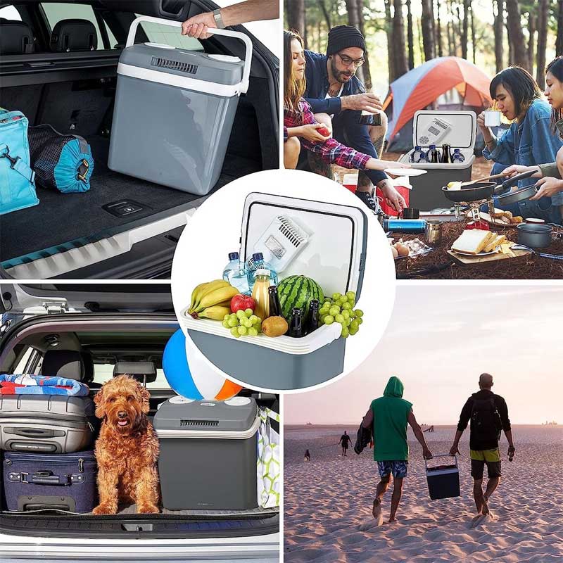 Prenosni frižider za kuću ili automobil Sa funkcijama hlađenja i grejanja 12V/220V Royalty Line CB30  - pogled 4