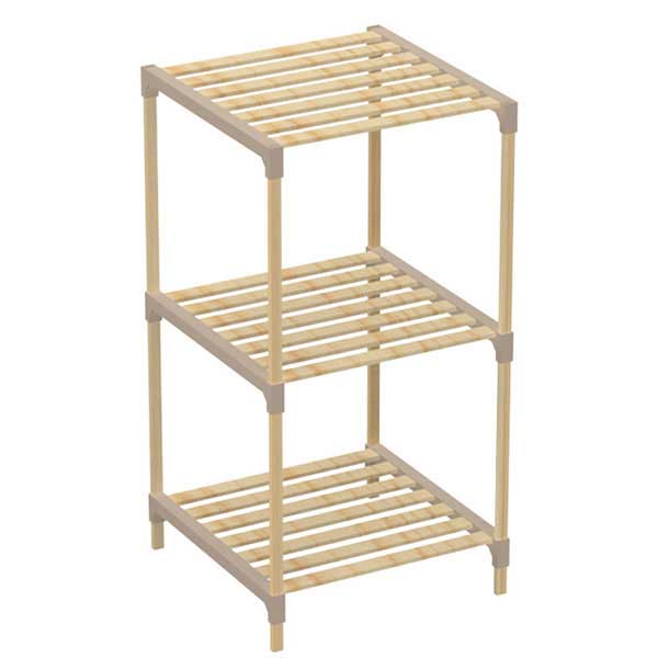 Višenamenska polica Fixwood FIX2013-3 - pogled 4