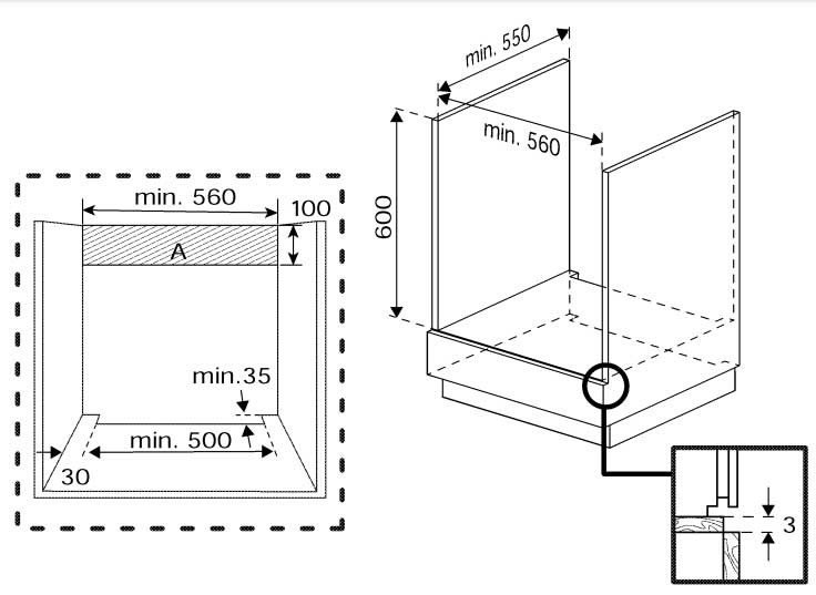 Ugradna električna rerna sa ventilatorom Beko BBIE 12100 BD - pogled 4