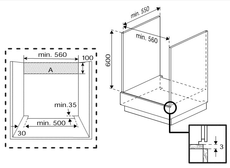 Ugradna električna rerna sa ventilatorom Beko BBIMA13300XS - pogled 4