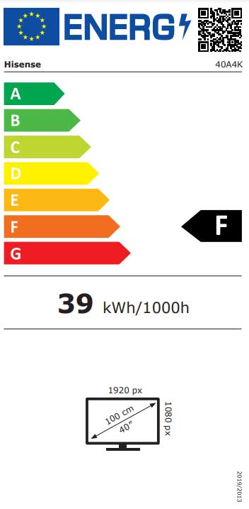 Hisense LED Full HD Smart televizor 40 inča 40A4K - pogled 4
