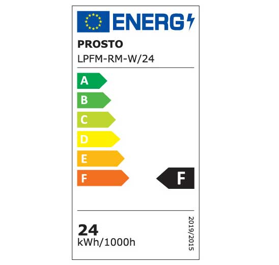 LED modul sa magnetom za fiksiranje 24W Dnevno svetlo LPFM-RM-W/24 - pogled 4