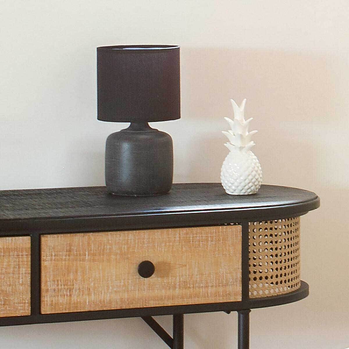 Atmosphera Stona Lampa Cyld 26.5 cm Crna - pogled 4