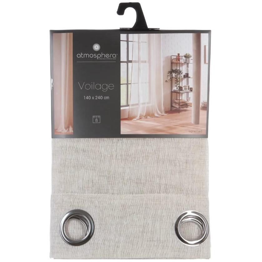 Atmosphera Zavesa Fred 140x240cm Poliester Krem - pogled 4