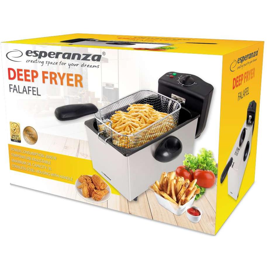Esperanza Friteza Inox 3L EKG010 - pogled 4