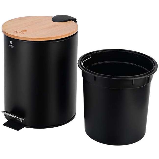 Estia Kanta za otpatke sa poklopcem od bambusa 5L ES02-12748 - pogled 4