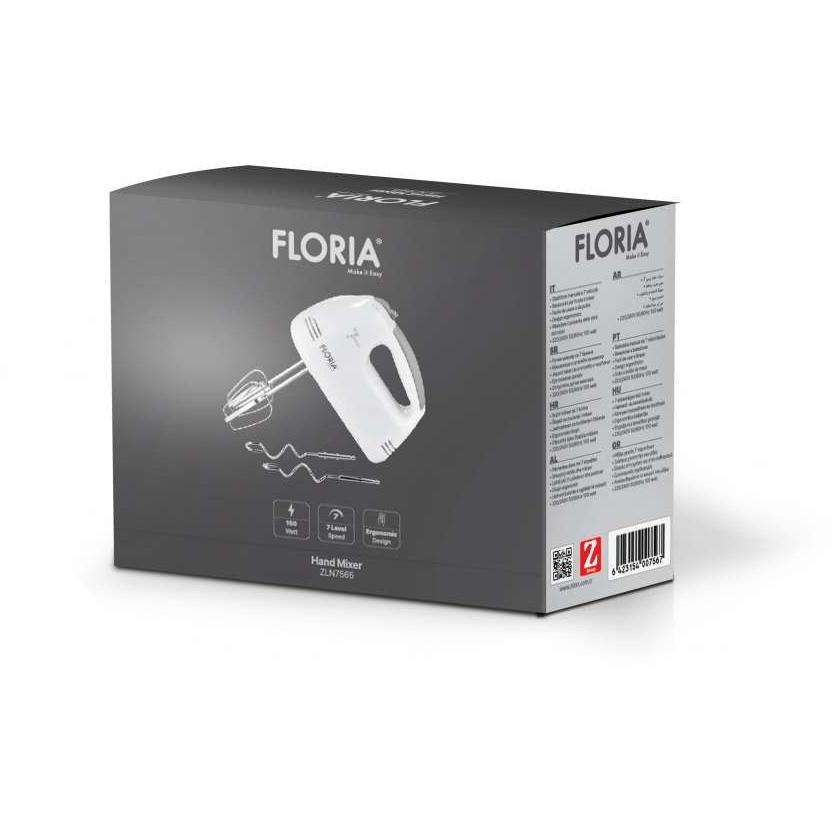 Zilan ZLN7565WH Ručni Mikser 150W - pogled 4