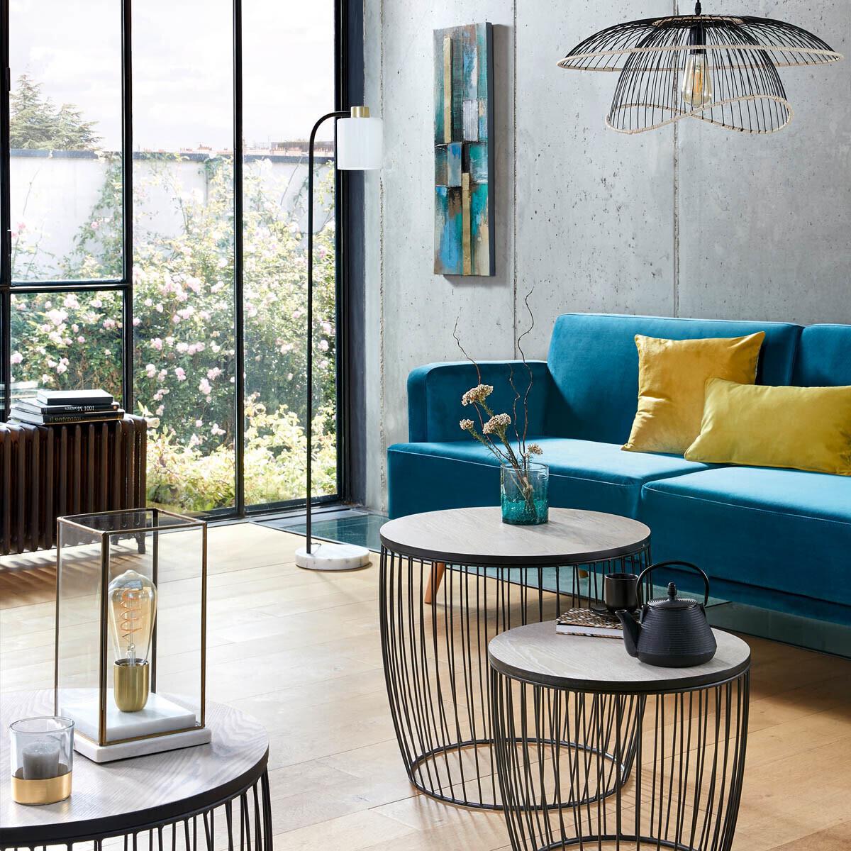 Atmosphera Dekorativni Jastuk 30x50cm Poliester/pamuk Oker - pogled 4