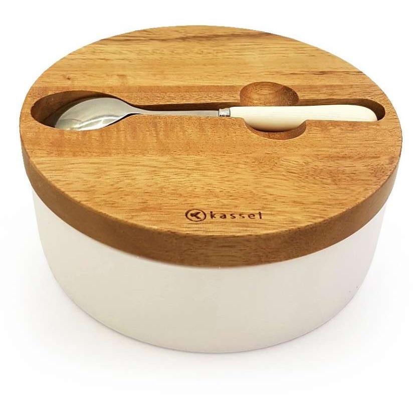 Kassel Porcelanska posuda za šećer sa kašičicom - pogled 4