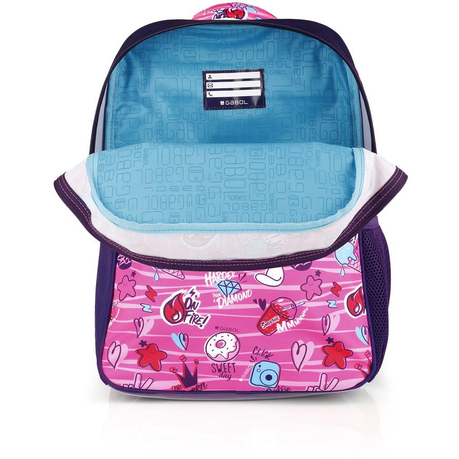 Predškolski Ergonomski Ranac Gabol Sticker - pogled 4