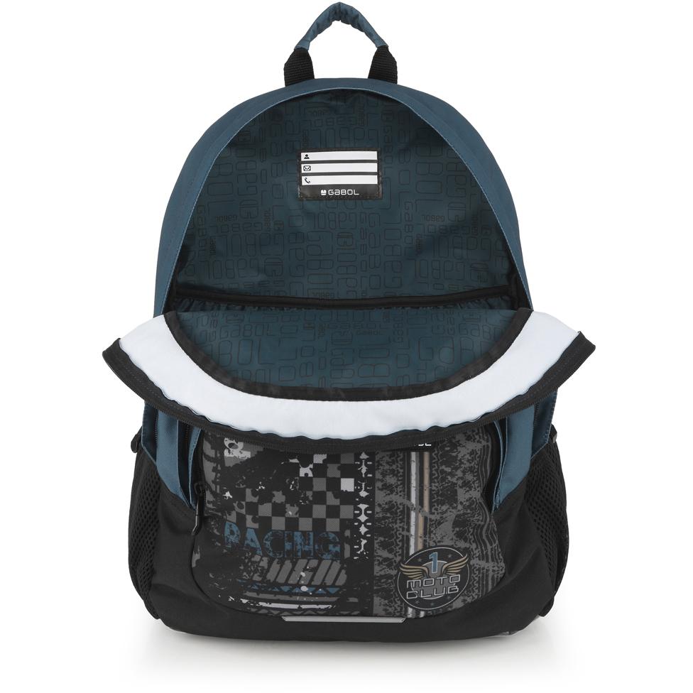 Školski Ergonomski Ranac Gabol Road - pogled 4