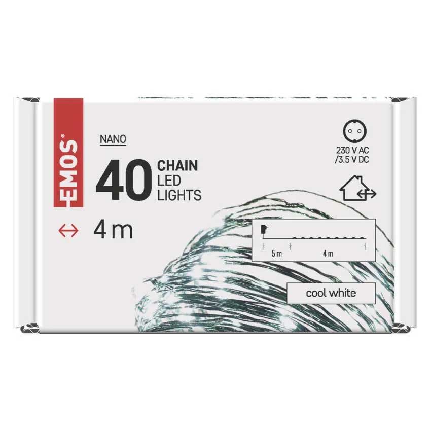 Lampice za spoljnu i unutrašnju upotrebu 4m 40LED Sa tajmerom Emos D3AC03 - pogled 4