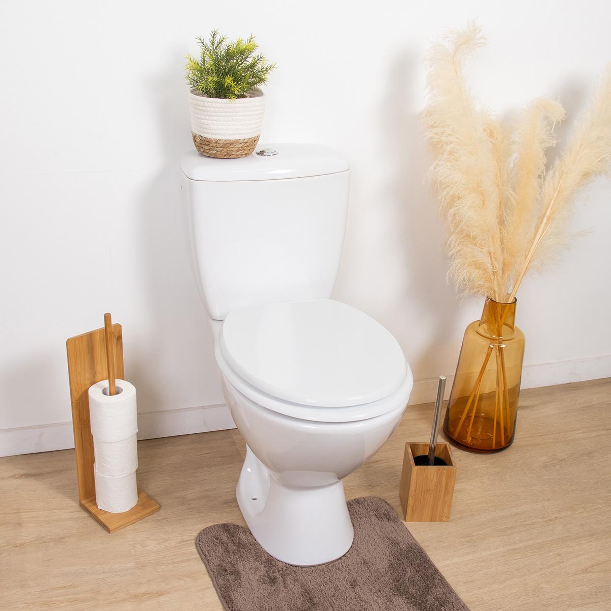 Tendance Wc Daska Mdf Sa Plasticnim Okovima 37,5x46cm Mdf Bela - pogled 4