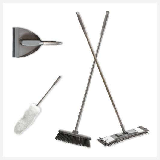 Five Mop 48x15x134cm Pp Inox Siva - pogled 4