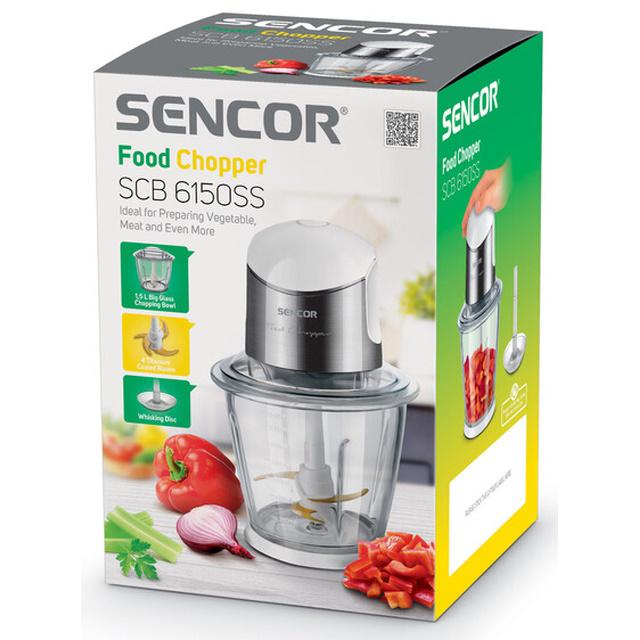 Sencor SCB 6150SS-EUE3 električna seckalica - pogled 4