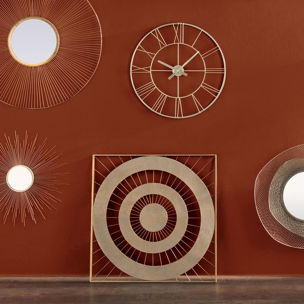 Atmosphera 3D Sat Metalni D 70 cm Zlatna - pogled 4