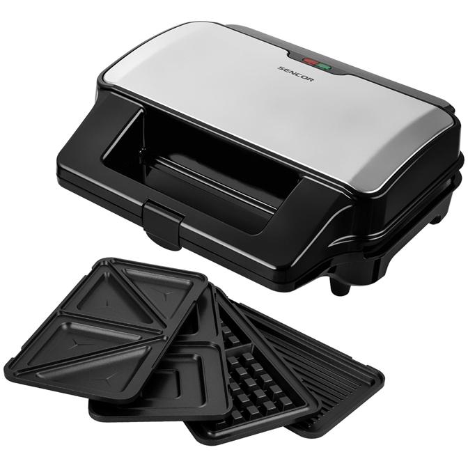 Sencor SSM 9940SS preklopni toster 4 u 1 - pogled 4