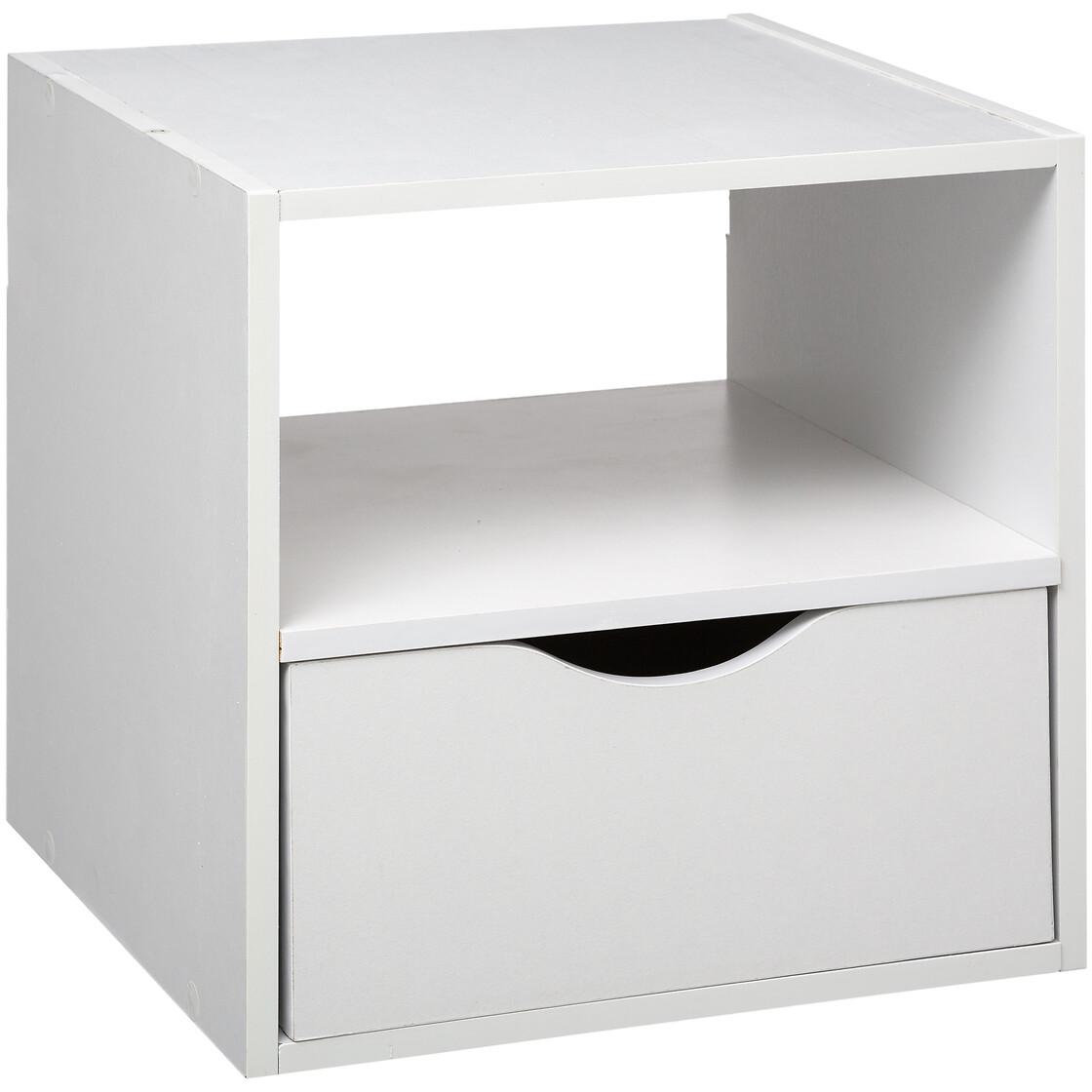 Five Fioka Za Modularne Police 31 x 15 x 31 cm Drvo Bela - pogled 4