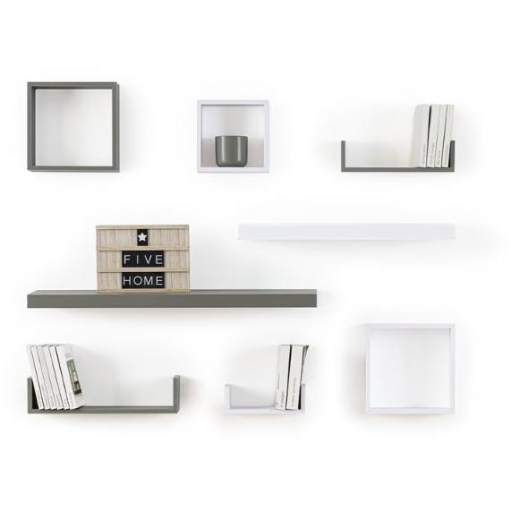 Zidne Police Kocka 3 Komada - pogled 4