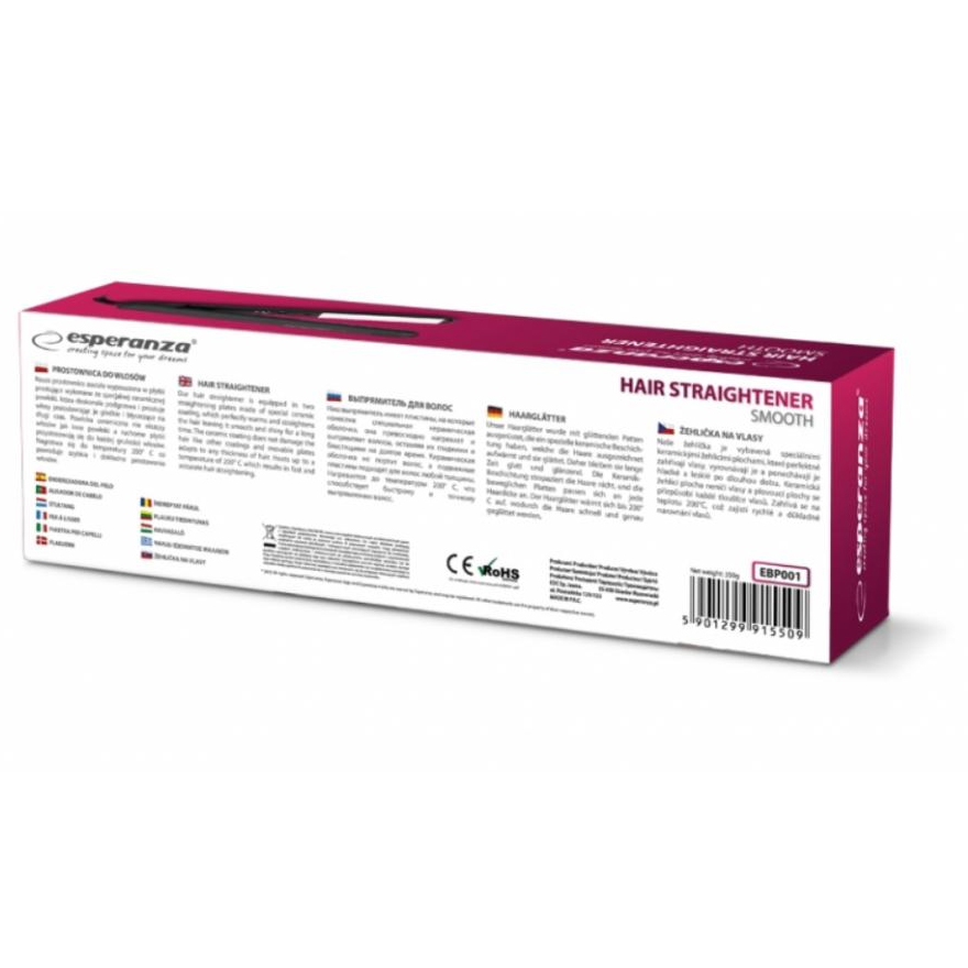 Esperanza EBP001 Presa Za Kosu - pogled 4